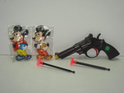 SOFT SHOOTING GUN W/MICKEY - HP1012626