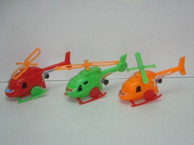 PULL LINE HELICOPTER 2ASST.RED/GREEN/ORANGE - HP1012886