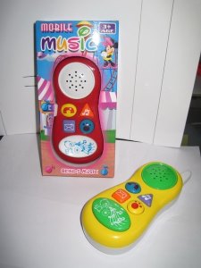 CARTOON PHONE W/MUSIC  - HP1012890