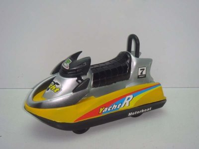 PULL LINE MOTORBOAT RED/YELLOW/BLUE - HP1012909