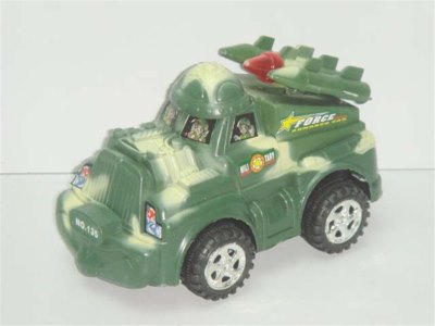 PULL LINE CARTOON MISSILE CAR W/ACTION - HP1012973