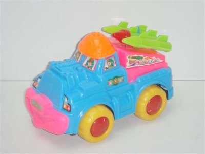 PULL LINE CARTOON MISSILE CAR W/LIGHT & ACTION - HP1012975