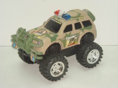 FRICTION MILITARY CAR 2COLOR - HP1013003