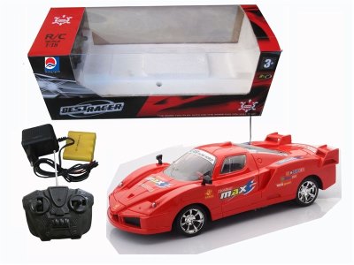 1：18 FOUR FUNCTON R/C CAR W/LIGHT 2ASST. - HP1013094