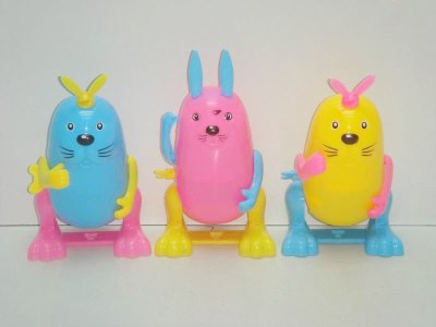 WIND UP RABBIT BLUE/YELLOW/RED - HP1013102