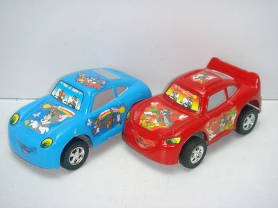 PULL BACK CARTOON CAR 2ASST.RED/BLUE - HP1013243