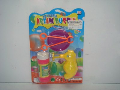 BUBBLE SEA HORSE W/60ML BUBBLE WATER - HP1013366