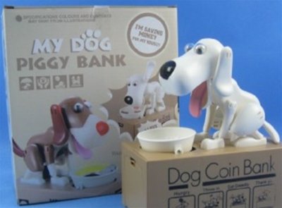 B/O DOG PIGGY BANK - HP1013392