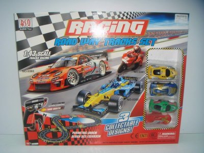 B/O RAIL RACING CAR W/BATTERY BOX - HP1013399