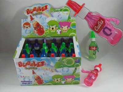 COKE BOTTLE BUBBLE WATER (24PCS/DISPLAY BOX) - HP1013489