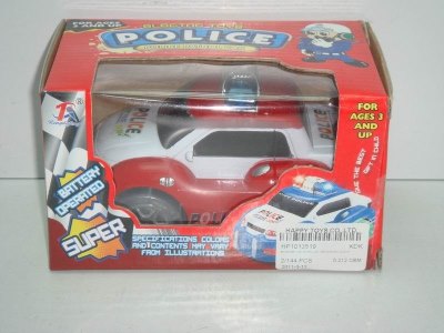 B/O BUMP AND GO POLICE CAR W/MUSIC &LIGHT  - HP1013519