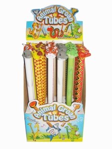 ANIMAL GROAN TUBES W/SOUND 24PCS DISPLAY BOX - HP1013525