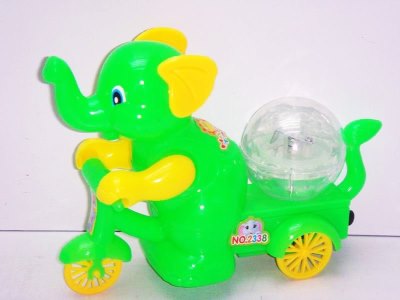 PULL LINE ELEPHANT W/LIGHT GREEN/YELLOW - HP1013677