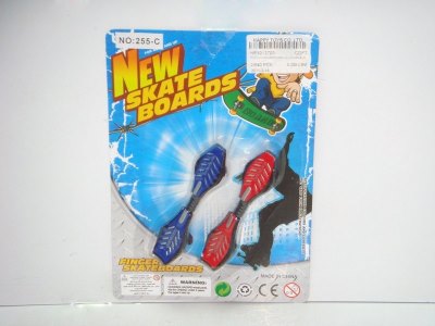 FINGER SKATEBOARD(2PCS)RED/YELLOW/GREEN/BLUE - HP1013703