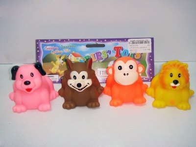 4 PCS VINYL ANIMALS - HP1013781