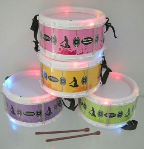 JAZZ DRUM W/LIGHT PINK/YELLOW/GREEN/PURPLE - HP1013889