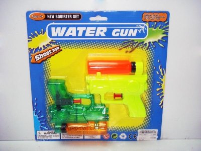 TRANSPARENT & SOLID COLOR WATER GUN (2 IN 1) - HP1013916