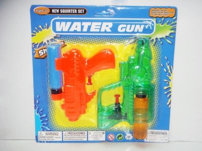 TRANSPARENT & SOLID COLOR WATER GUN (2 IN 1) - HP1013927