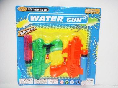 TRANSPARENT & SOLID COLOR WATER GUN (2 IN 1) - HP1013932