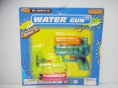 TRANSPARENT WATER GUN (2 IN 1) - HP1013934