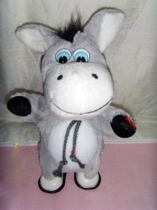 PLUSH DONKEY W/MUSIC & WALK - HP1013967