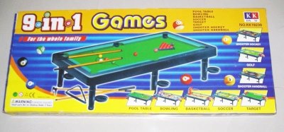 9 IN 1 TABLE TENNIS GAMES - HP1014053