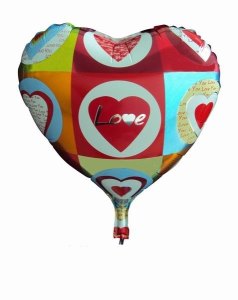 HEART BALLOON  9ASST - HP1014460