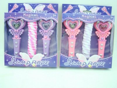 JUMP ROPE W/LIGHT & MUSIC PINK/PUEPLE - HP1014761