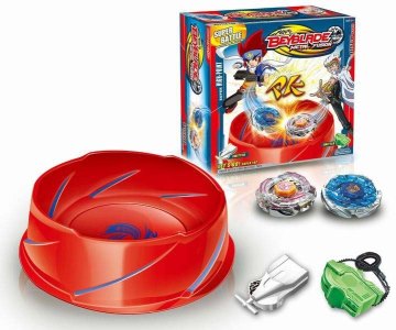 METAL BEYBLADE W/PULL RULER & PULL LINE - HP1014872