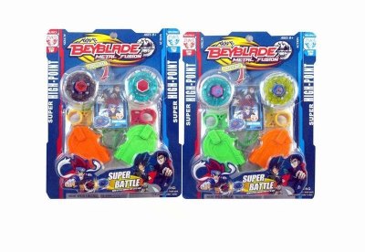 METAL BEYBLADE W/PULL RULER 2ASST. - HP1014875