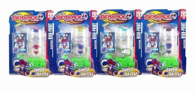 METAL BEYBLADE W/PULL RULER 4ASST. - HP1014878