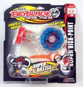 METAL BEYBLADE W/PULL RULER & MUSIC 4ASST. - HP1014879