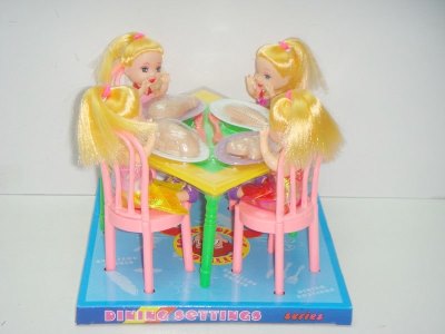 TABLE SET W/DOLL - HP1015164