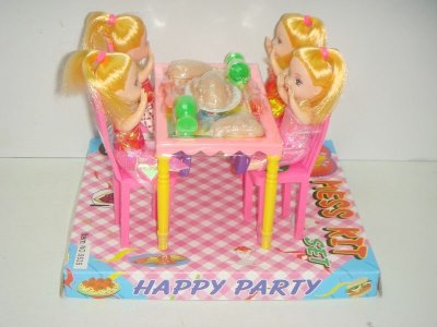 TABLE SET W/DOLL - HP1015167