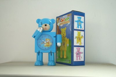 LITTLE BEAR ROBOT ALARM CLOCK BLUE - HP1015191