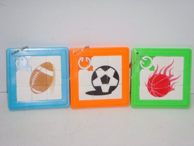 PUZZLE(BALL) 3ASST.ORANGE/BLUE/GREEN - HP1015391