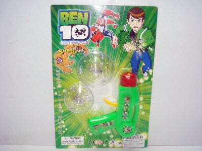 BEN10 TOP GUN W/FLASHY(RED/GREEN) - HP1015438