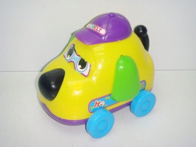 PULL LINE CARTOON DOG W/BELL 2COLOR - HP1015473