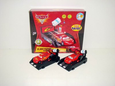 2PCS SHOOTING CONTAINER CAR W/LIGHT & MUSIC INCLUDED BUTTONCELL - HP1015544