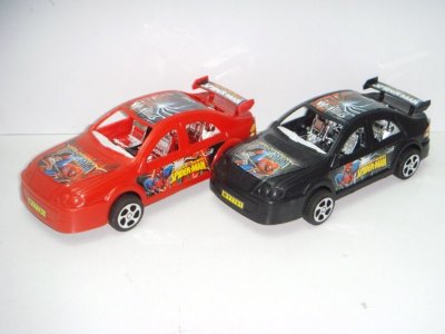 PULL BACK CAR W/PAINTING RED/BLACK - HP1015771