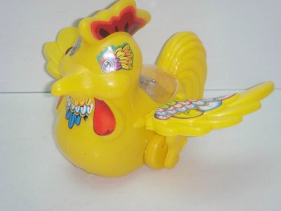 PULL LINE ROOSTER W/LIGHT RED/YELLOW/GREEN - HP1015833