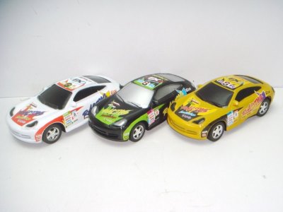 PULL BACK CAR BLACK/YELLOW/WHITE - HP1015847