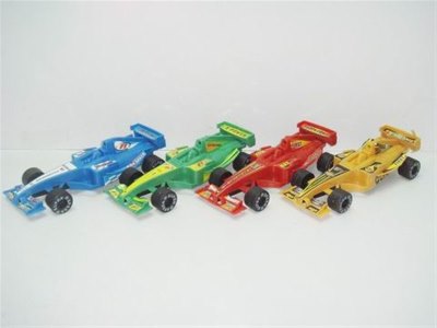 PULL BACK  F1 RACING CAR RED/YELLOW/BLUE/GREEN - HP1016163