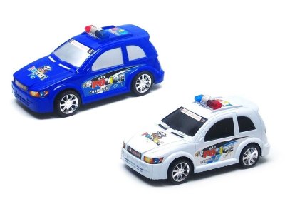 FRICTION POLICE CAR BLUE/WHITE - HP1016350