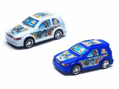 FRICTION POLICE CAR BLUE/WHITE - HP1016351