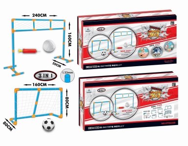 2IN 1 FOOTABLE GOAL NET PLAY SET - HP1016539