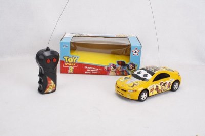 TWO FUNCTION R/C CAR RED/YELLOW - HP1016563