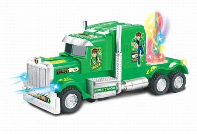 BEN10变形拖头车 红蓝2色混装 - HP1016663