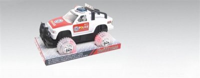 FRICTION POLICE CAR W/LIGHT RED/BLACK - HP1016726