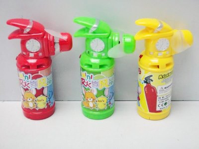 FAN(FIRE EXTINGUISHER) RED/BLUE/YELLOW/GREEN - HP1016753